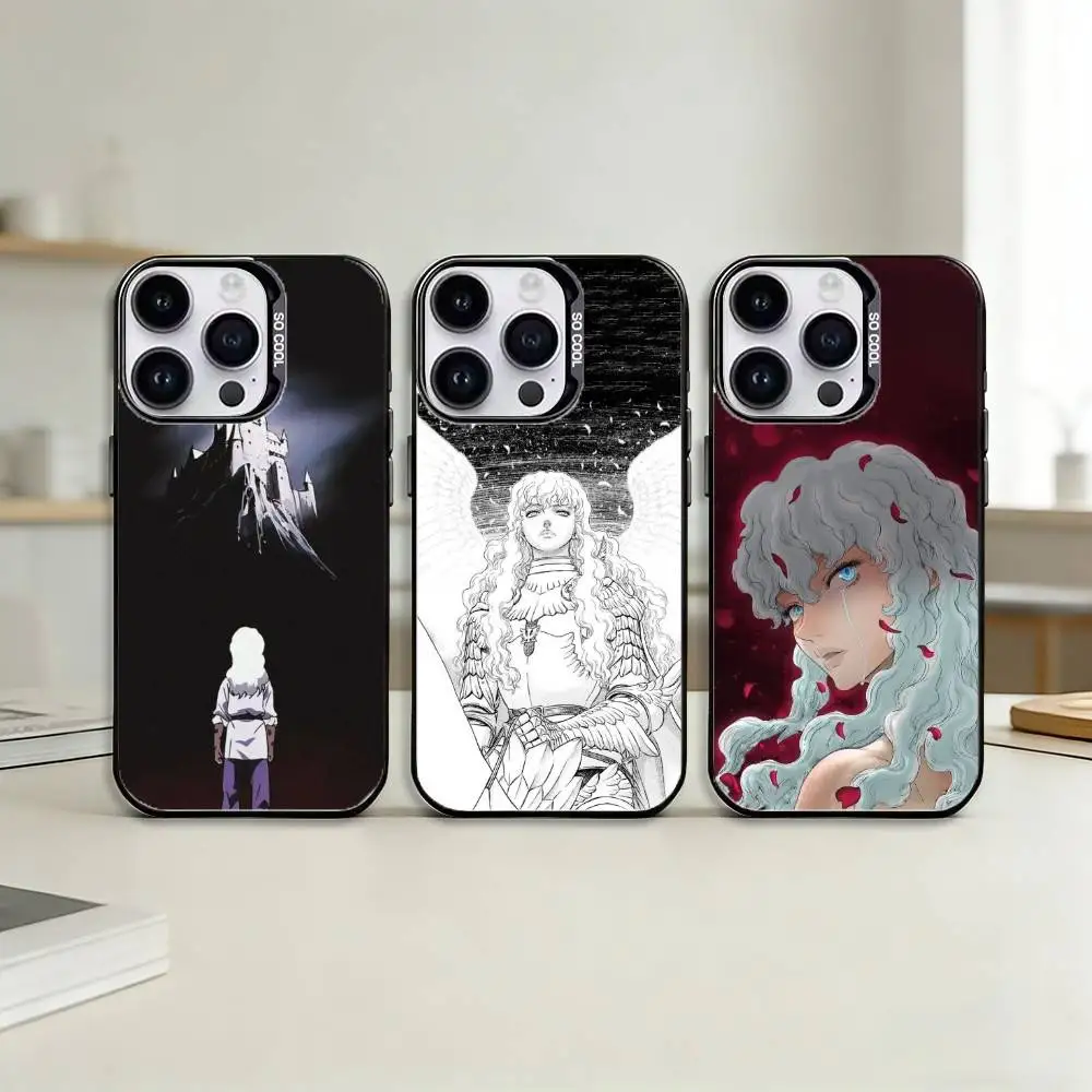 

Griffith B-BerserkS Phone Case Color Silver Shell For IPhone 17 16 15 14 13 12 11 Pro Max Plus