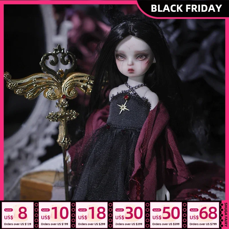 Shuga Fairy Dream 1/8 BJD Dolls Demon Halloween Resin New Fullset Full Package Option Toy for Girls