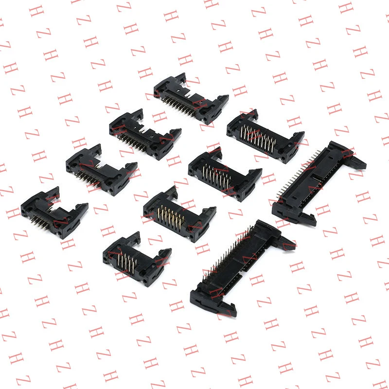 

Разъемы U+ DC2 IDC прямые/угловые для печатных плат, 2,54 мм, 10-50 контактов【Оптовая продажа для продавцов】