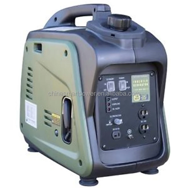 Smart Power Army Green Inverter Generator for camping