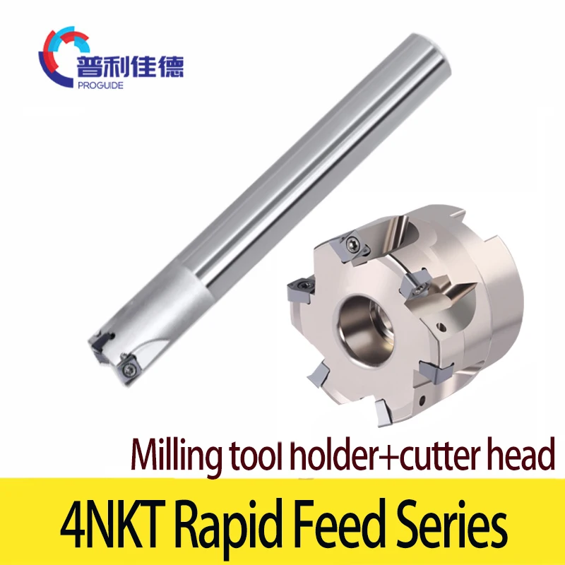 4NKT Rapid Feed Milling Cutter Bar Milling Cutter Head 4NKT Milling Cutter CNC Milling Tool Holder 4NKT060308 Carbide