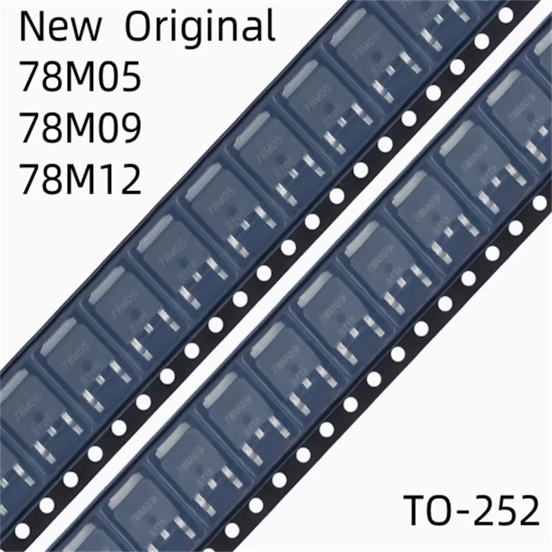 

XKSS New Original 10PCS 78M05/78M09/78M12 TO-252 Linear Voltage Regulator (LDO) Three-Terminal Positive Voltage Regulator Chips