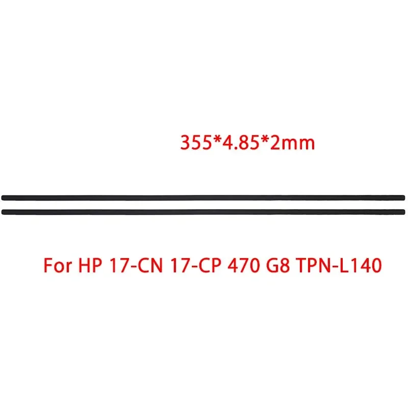 Podkładki gumowe pod laptop HP 17-CN 17-CP 470 G8 TPN-L140 17-BY 17-CA CR 17Z-CA 17Q-CS 17S 470 G7 TPN-I133, gumowa mata dolna, nóżki — zdjęcie produktu 3