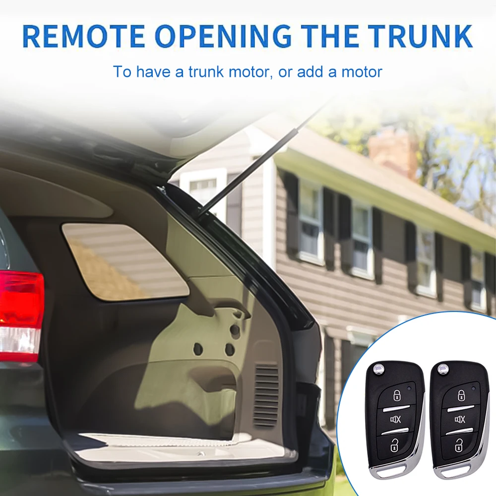 ระบบกันขโมยรถยนต์อเนกประสงค์ พร้อมระบบล็อคประตูด้วยรีโมทคอนโทรล ระบบเข้าออกแบบไร้กุญแจ อุปกรณ์เสริมสำหรับรถยนต์