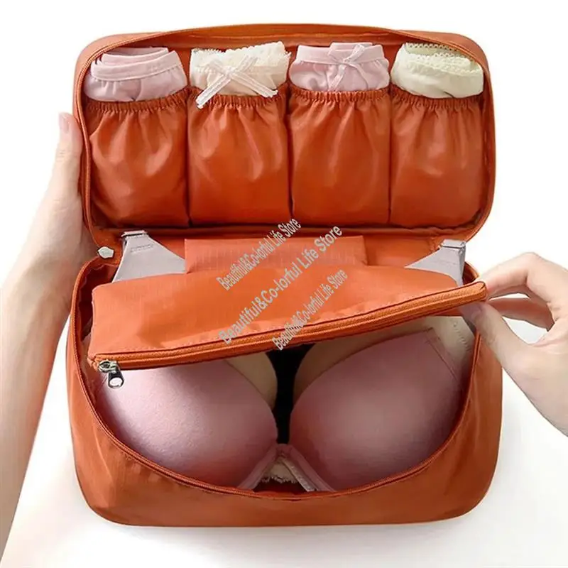 Multi-Function Bra Underwear Organizer Bags Portable Travel Storage Bag Toiletry Cosmetic Case For Outdoor Travel-LICG