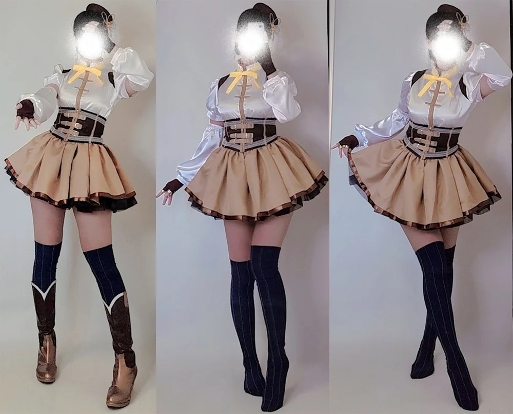 巴マミ コスプレ1式 Amazon | 実物撮影！ R 魔法少女まどか☆マギカ 巴マミ コスプレ衣装
