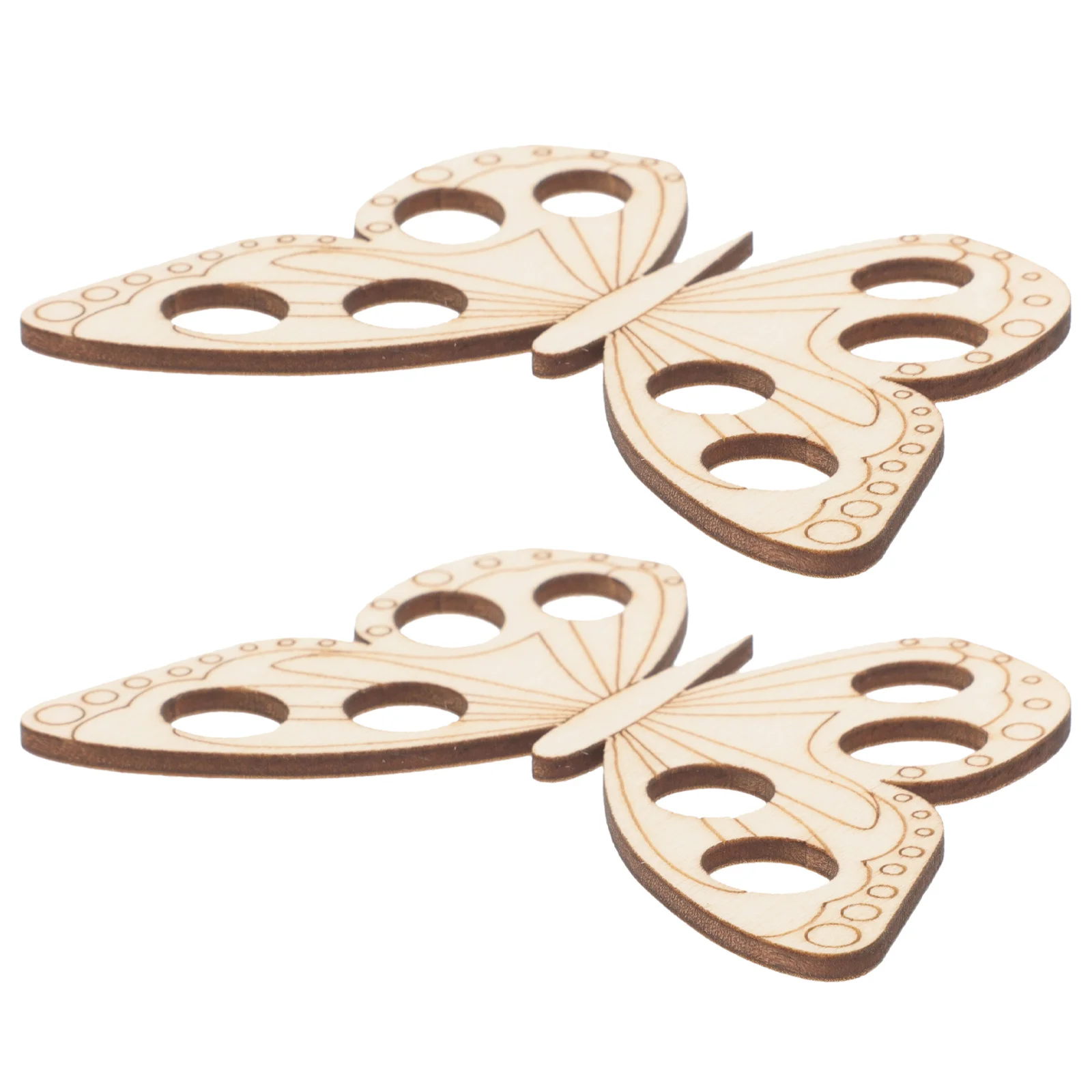 

2Pcs Butterfly Wooden Cross Stitch Thread Organizer Embroidery Floss Holder Thread Winder Plate Embroidery Floss Keeper