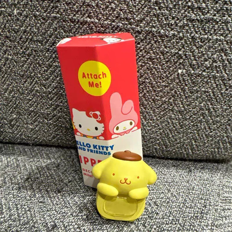 Sanrio Official Collaboration Kawaii Hello Kitty/Kurumi Lying Down Phone Case Decoration Desktop Ornament Girl Birthday Gift - view 5