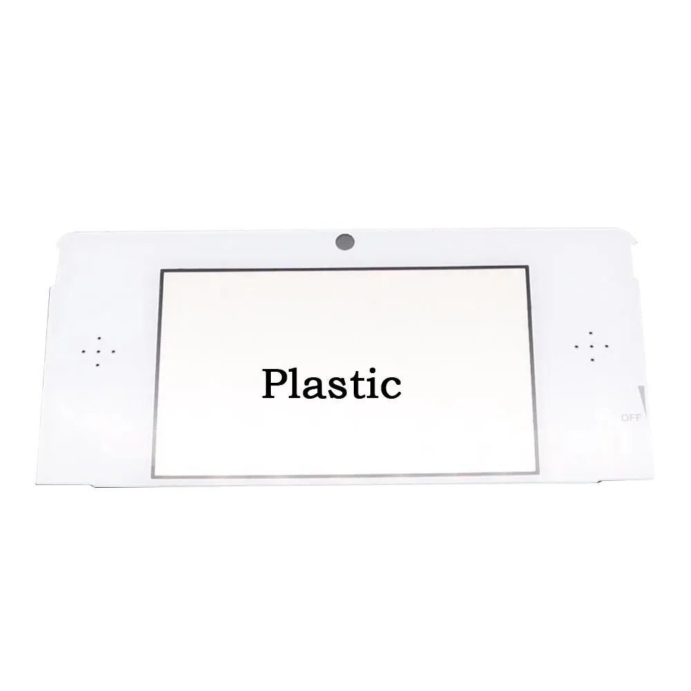 Professional OEM LCD Screen Frame Replacement DIY Front Lens Repairing Mirror Lens Cover for Nintendo 3DS Game Accessories