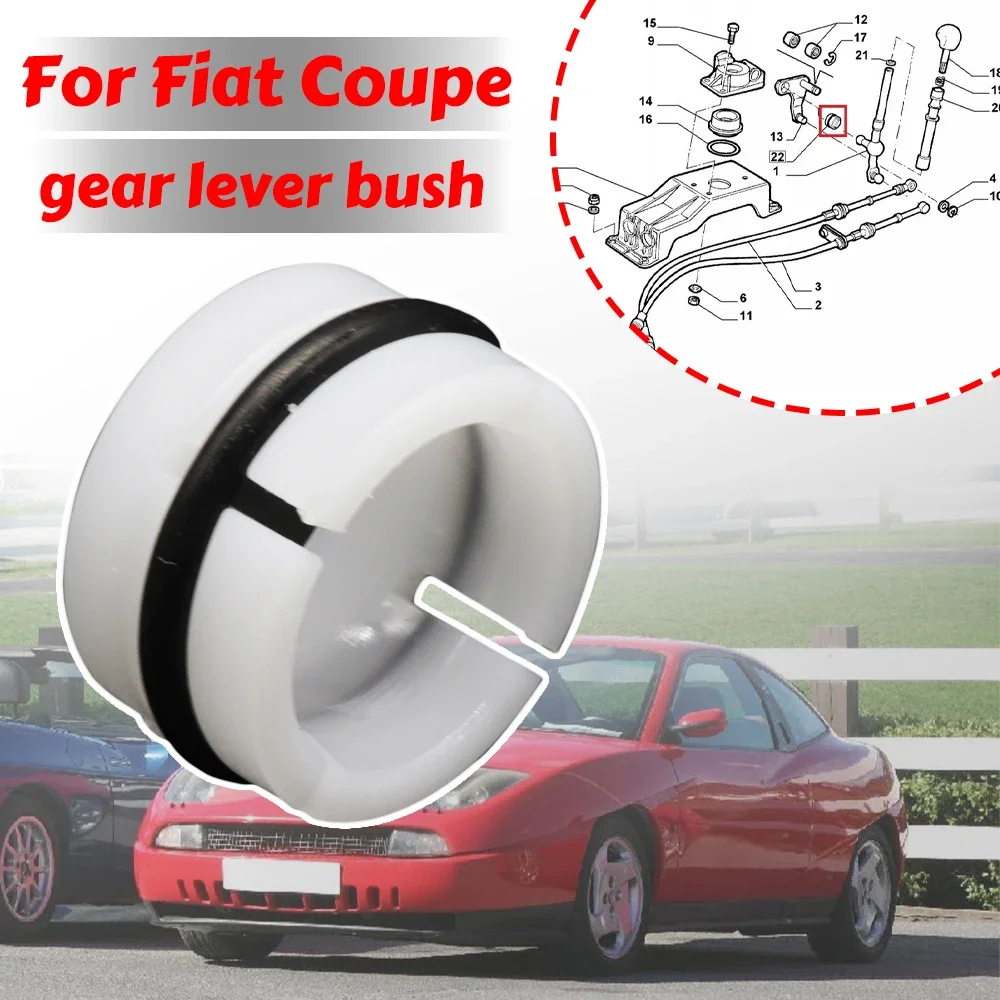 

Gear Lever Bush Replace MT Selector Shifter Linkage Pivot Grommet Shifting Issue Fix For Fiat Coupe 1996 1997 1998 1999- 2000