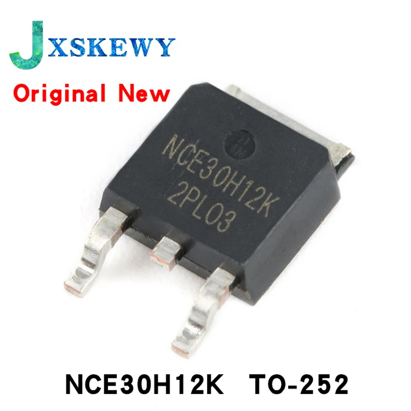 10Pcs New Original NCE30H12K TO-252 N MOS 120A/30V