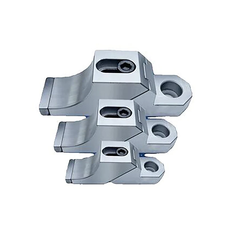OK Frog Clamp CNC Side Vise, Precision Flat End Bench Vice, Workholding Fixture for Keyway Groove Spline Machining