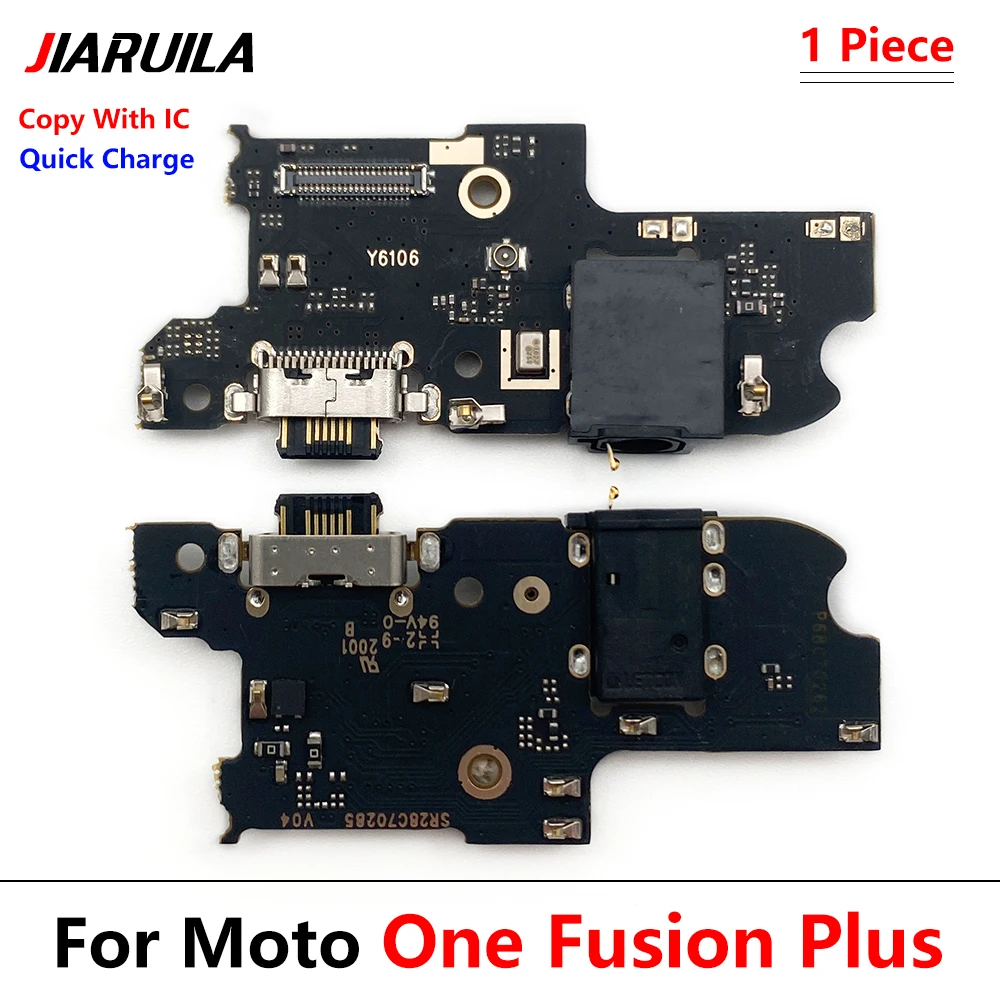 NEW USB Charging Port Dock Plug Socket Jack Connector Charge Board Cable For Motorola Moto One Fusion Plus Hyper Macro Vision