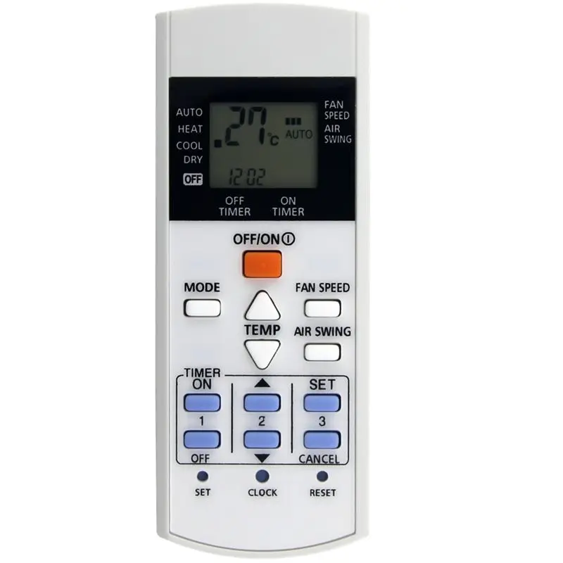 DTB9 Replacement A75C3623 Air Conditioner Remote Control for Panasonic A75C3716 A75C4448