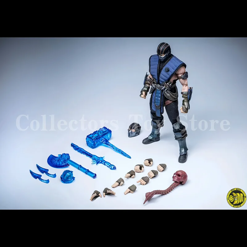 

In Stock Jmtoys Zk001 1/12 Scale Fighting Games Mortal Kombat Absolute Zero Degree Extreme Cold Full Set 6in Action Figure Model