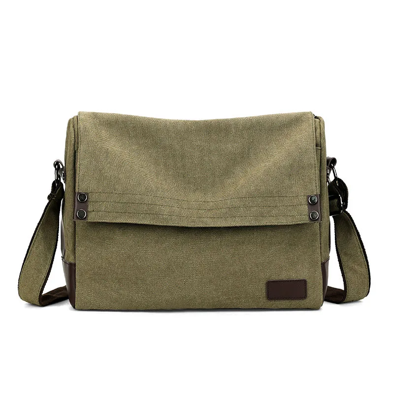 حقيبة كتف قماش عادية للنساء تصميم العلامة التجارية مع حزام كتف قابل للتعديل متعددة الاستخدامات حقائب ساع عادية ذات سعة كبيرة