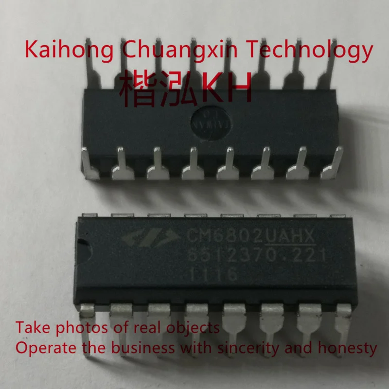 1 PÇS/LOTE CM6802UAHX DIP-16