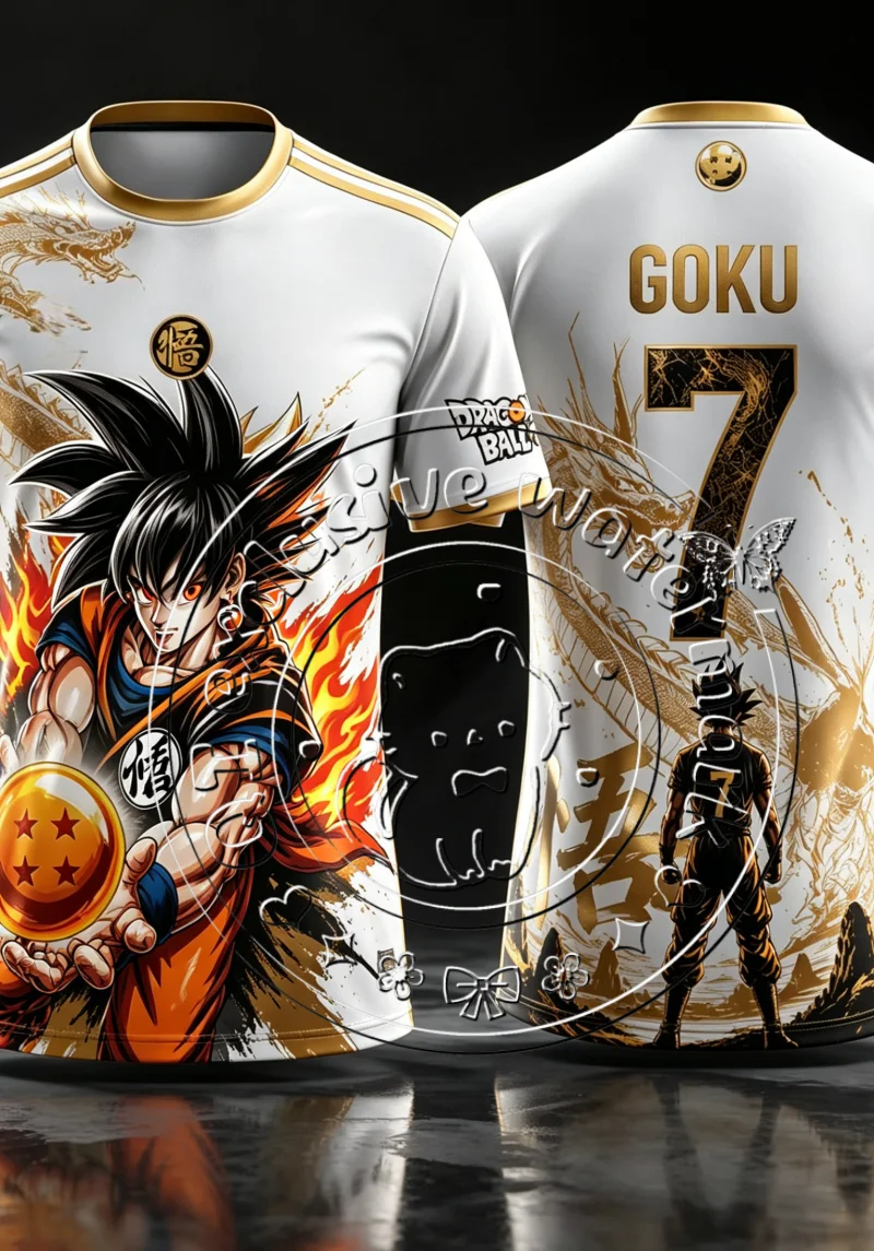 Dragon Ball Goku Dragon Print Quick Dry T-Shirt 2026 Summer Unisex Oversized Sports Tee Breathable Anime Basketball Football Top