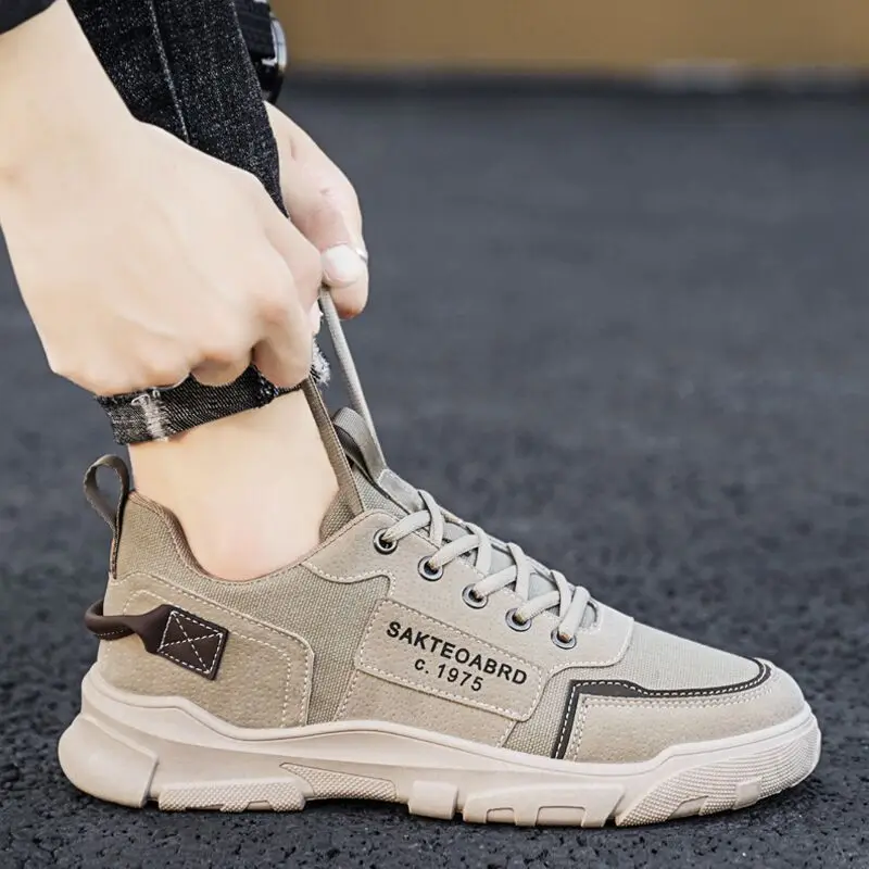 2024 Nieuwe Ademende Hoge Kwaliteit Lage Top Sportschoenen Voor Heren Trendy Retro Werkkleding Casual Schoenen Luxe Outdoor Hardloopschoenen