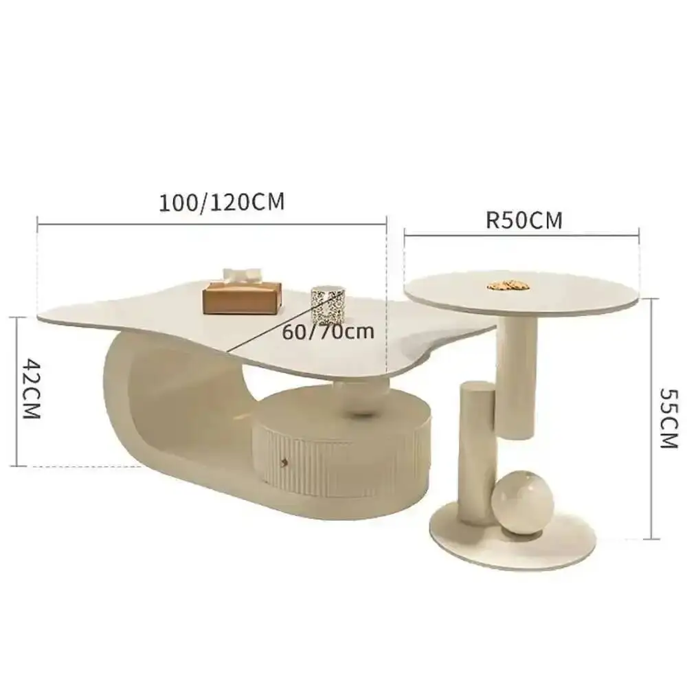 

Table Classic Modern Cute Nordic Coffee Organize Storage Coffee Table Drawers Living Room Table Basse Pour Salon Furniture