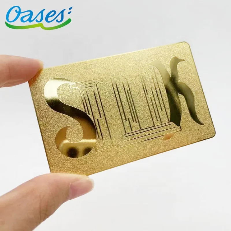 piecesHigh Quality OEM Personalized Metal Business Card ManufacturerCustom