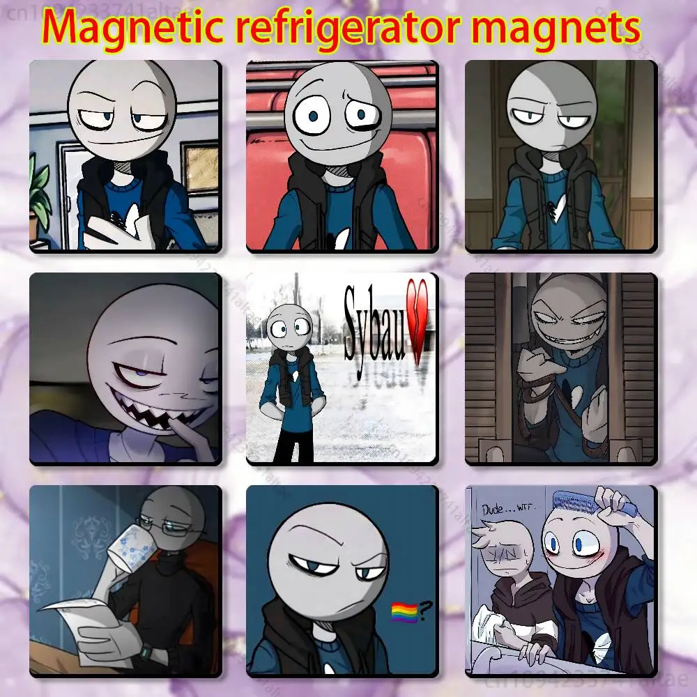 

P-Peter Your B-Boyfriend Sign Fridge Magnets - Creative Miniature DIY Magnetic Decorations for Home Accessories