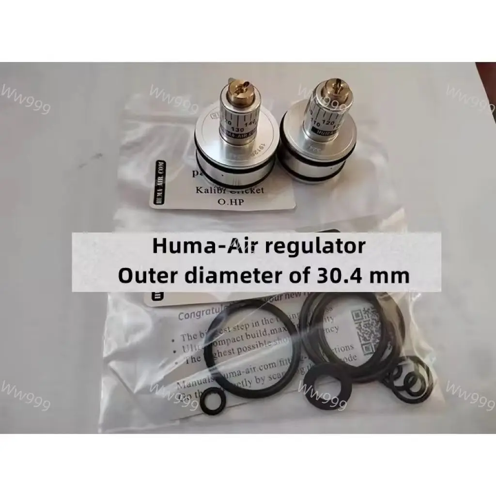 HUMA-AIR regolatore di pressione diametro esterno 30.4mm 300bar pressione regolabile