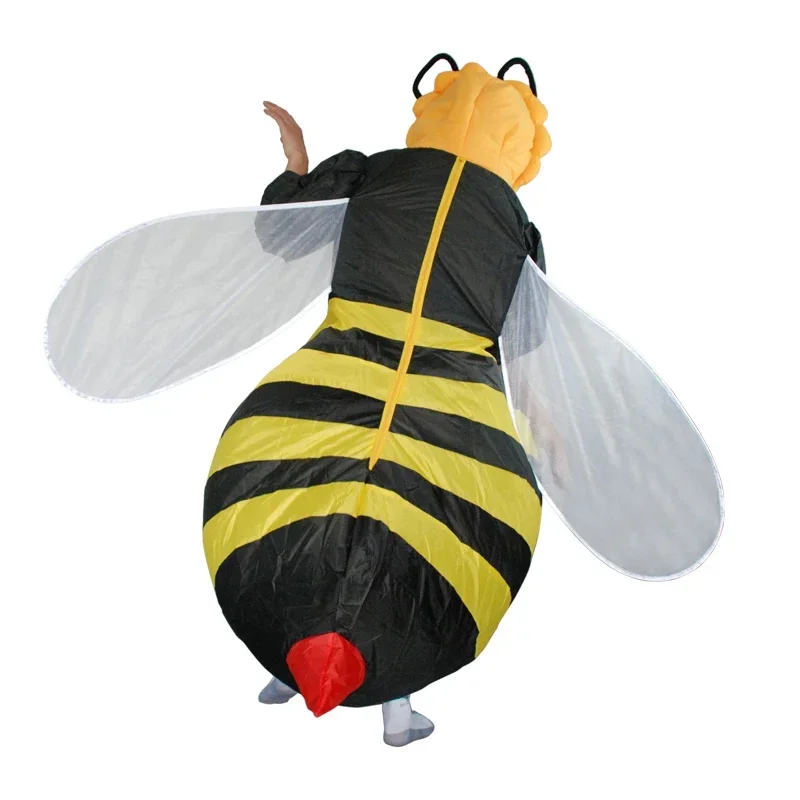 2025 New Adult Honey Bee Inflatable Costumes Halloween Cosplay Mascot Role Play Disfraz Carnival Party Dress Festival Birth X157