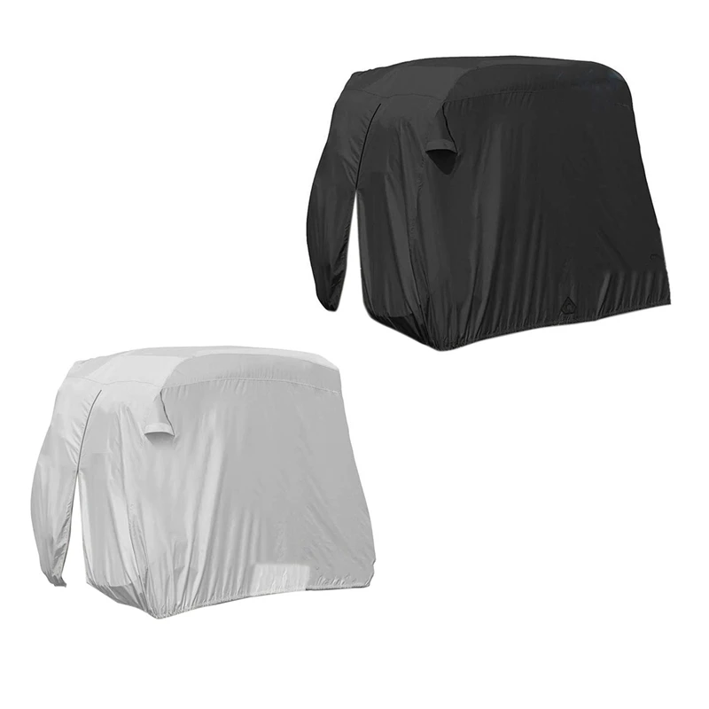 Golf Cart Cover Heavy Duty Universal Golf Cars Cover Waterproof Rainproof Club Car Roof Enclosure Golf Accessories