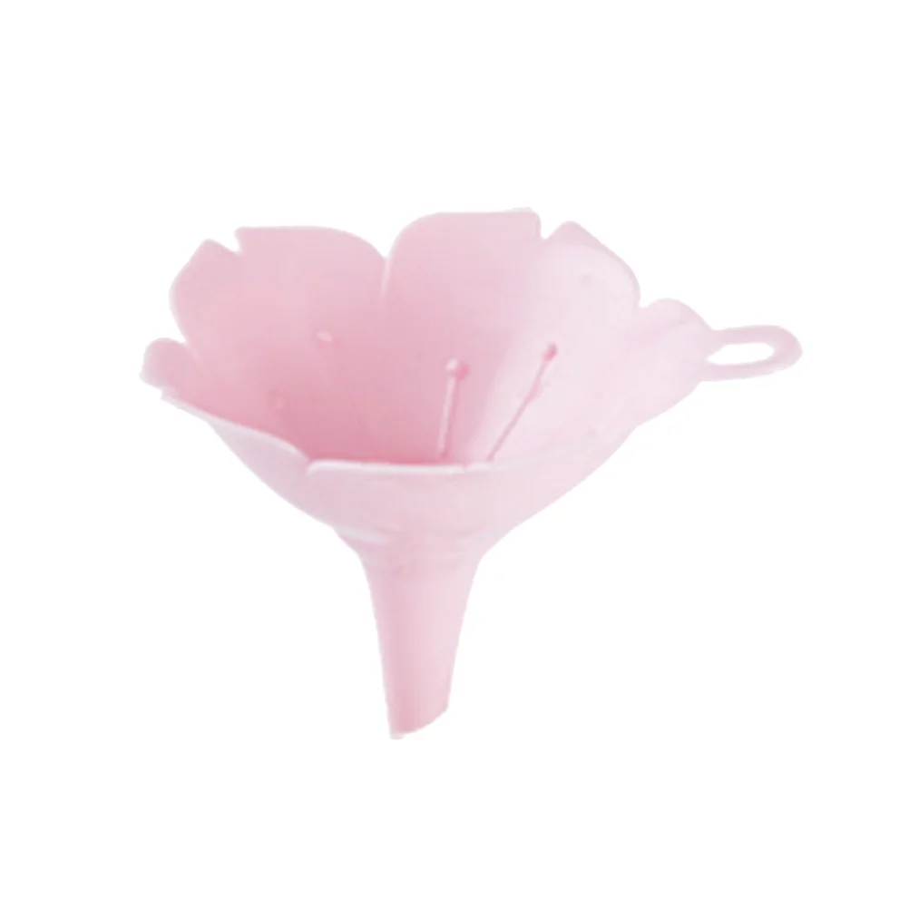 

Pink Plastic Funnel Premium PP Kitchen Cooking Oil Soy Sauce Household Funnel Lightweight