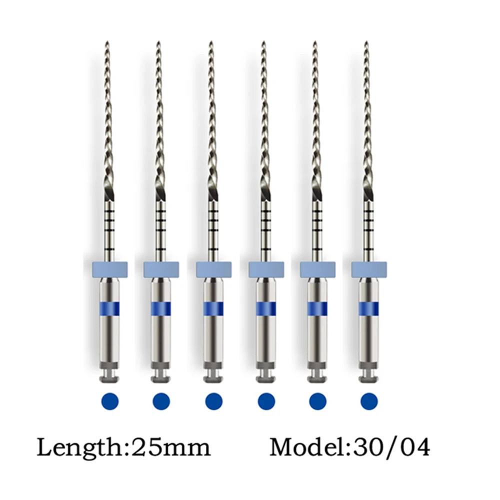 Dental Files SC Forward Rotation NiTi File Systemfor Endodontic Treatment Dentistry Materials 6Pcs/Box SOCO PLUS