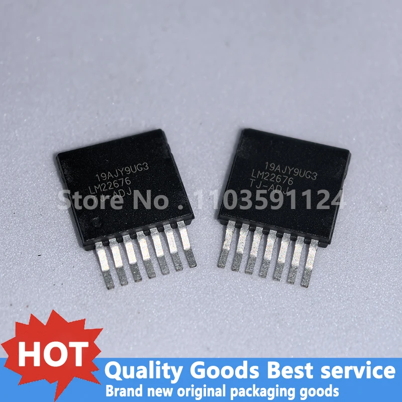 1pcs/lot LM22676TJ-ADJ LM22676 TO-263 ic chips in stock