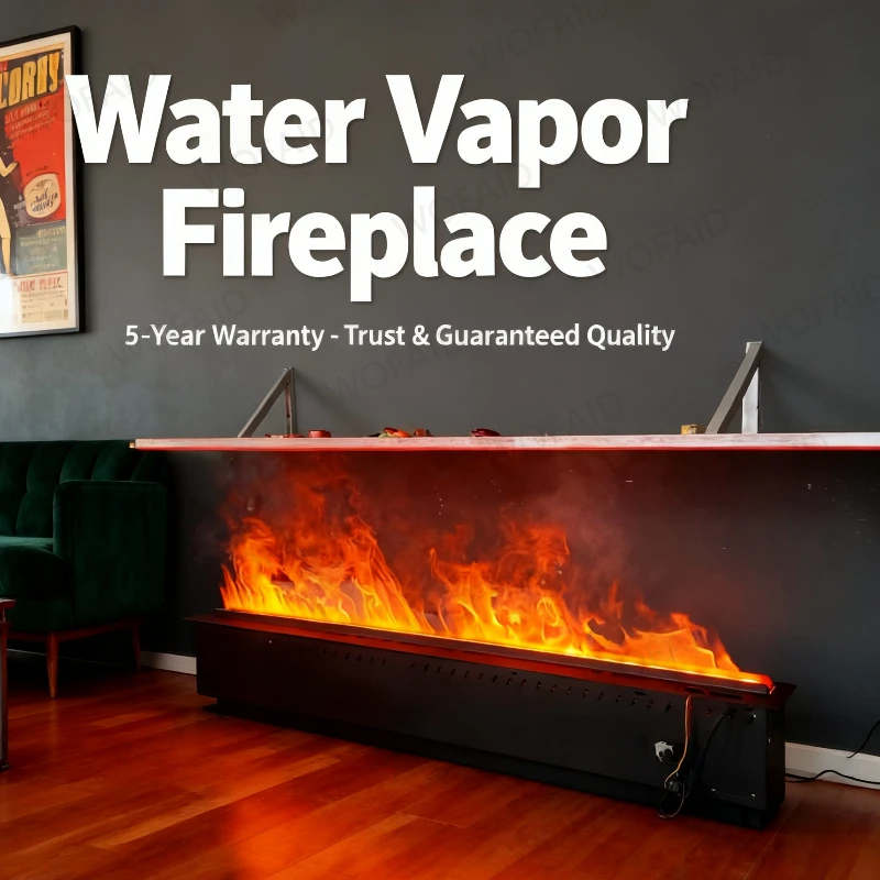 

Party Christmas Fire Use Chimenea Electrica RGB Color Changing, 128Colors, Create Any Mood Fire Place Chimeneas Eléctricos Bioré