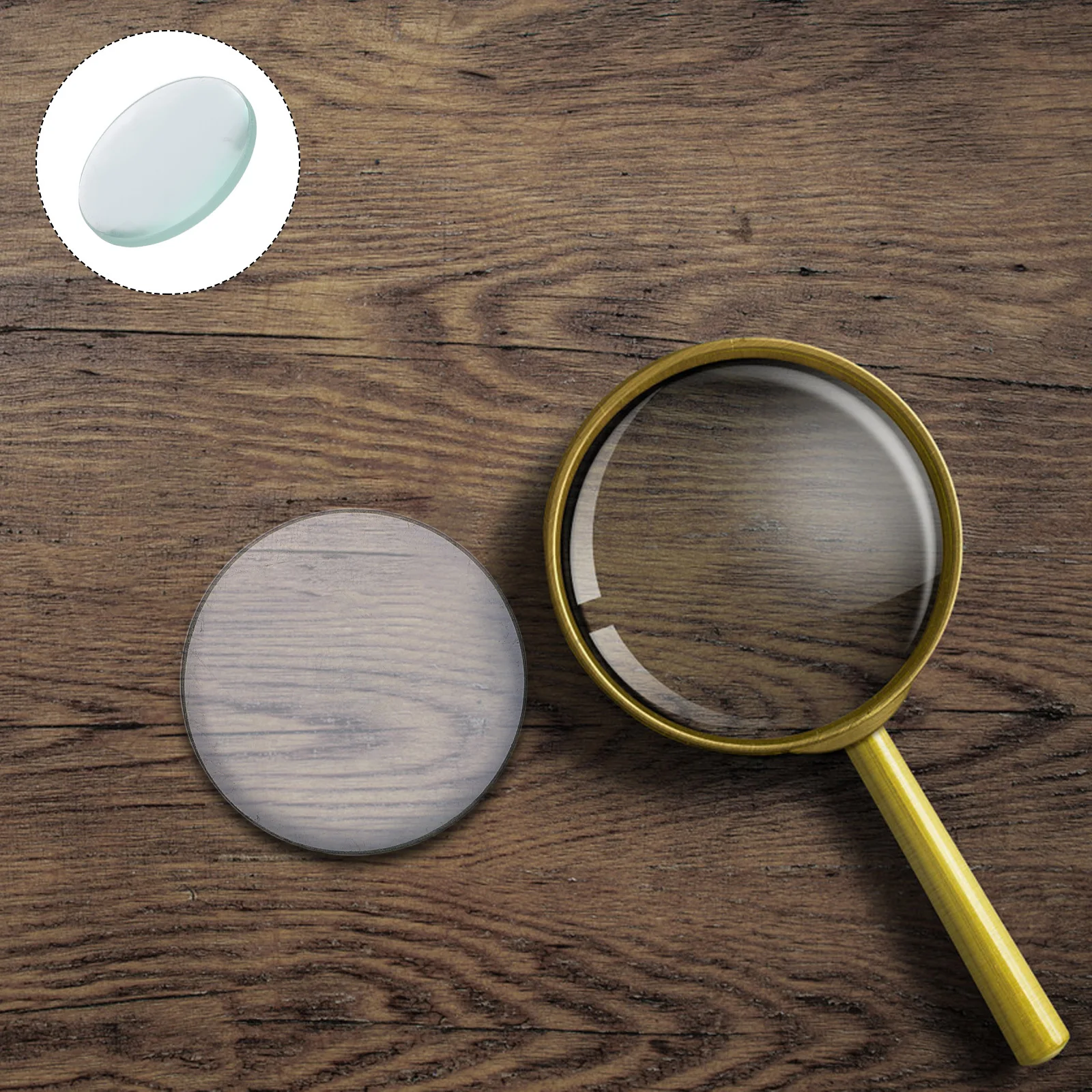 

Premium Optical Lens 30Mm Diameter 50Mm Focal Length Double Convex Glass for Science Projects Laboratory Use Ground Edge