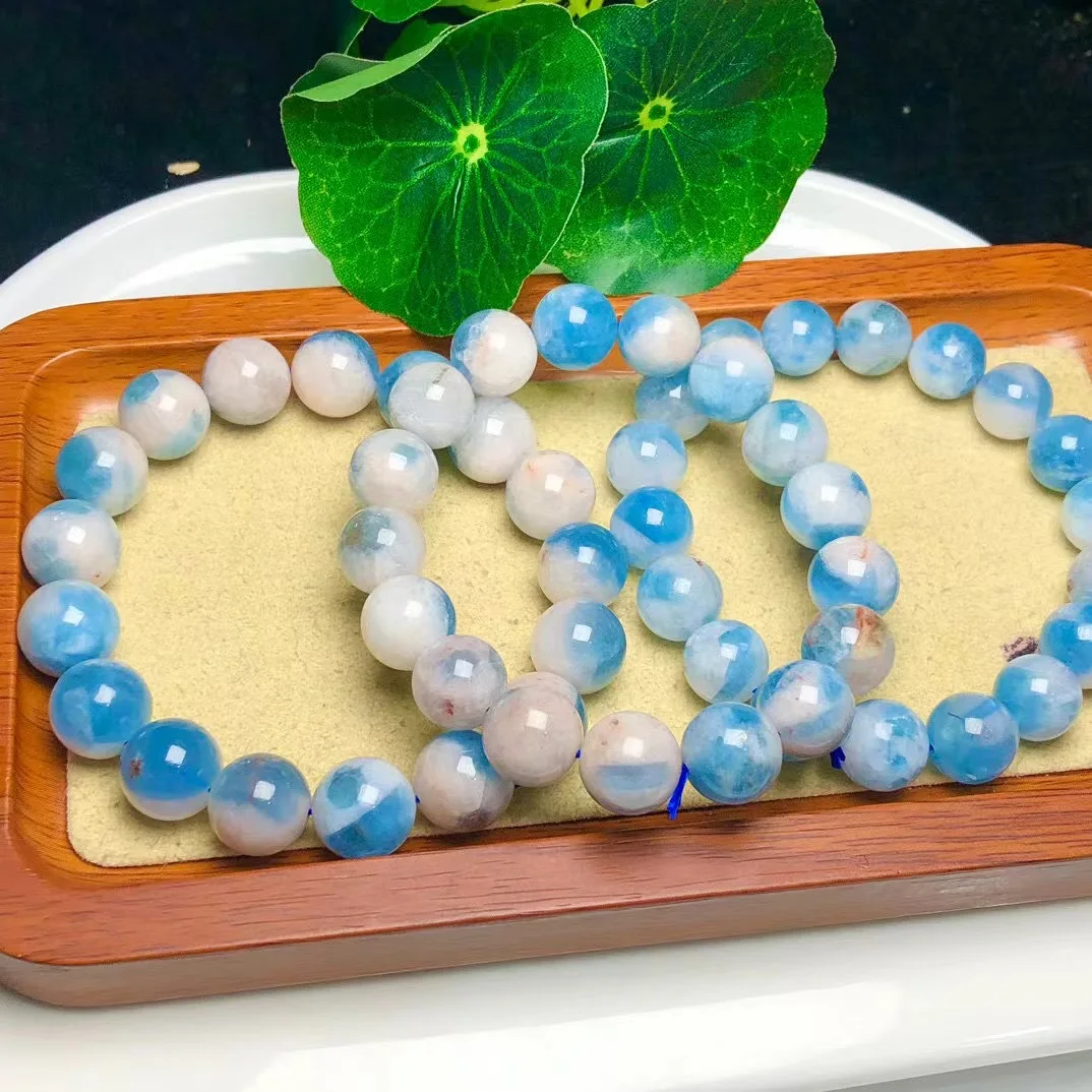 

Natural Island Quartz Bracelet Healing Reiki Gem Stone Round Beads Bracelets Jewelry Couple Gifts 1PCS 11/12/14/16MM