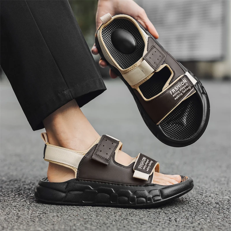 

Мужская летняя модная и универсальная дизайнерская верхняя часть из ткани, легкая, мягкая, противоскользящая, разноцветная уличная повседневная обувь большого размера