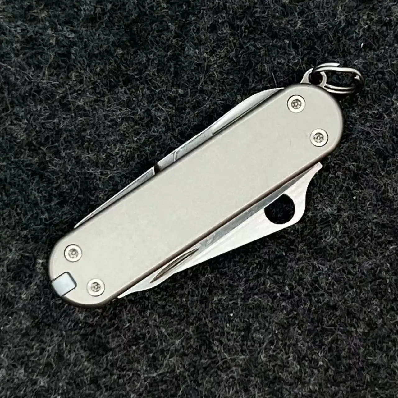 1 Pcs Handmade VG10 Steel Main Blade For 58mm Victorinox Swiss Army Knife SAK DIY Accessories