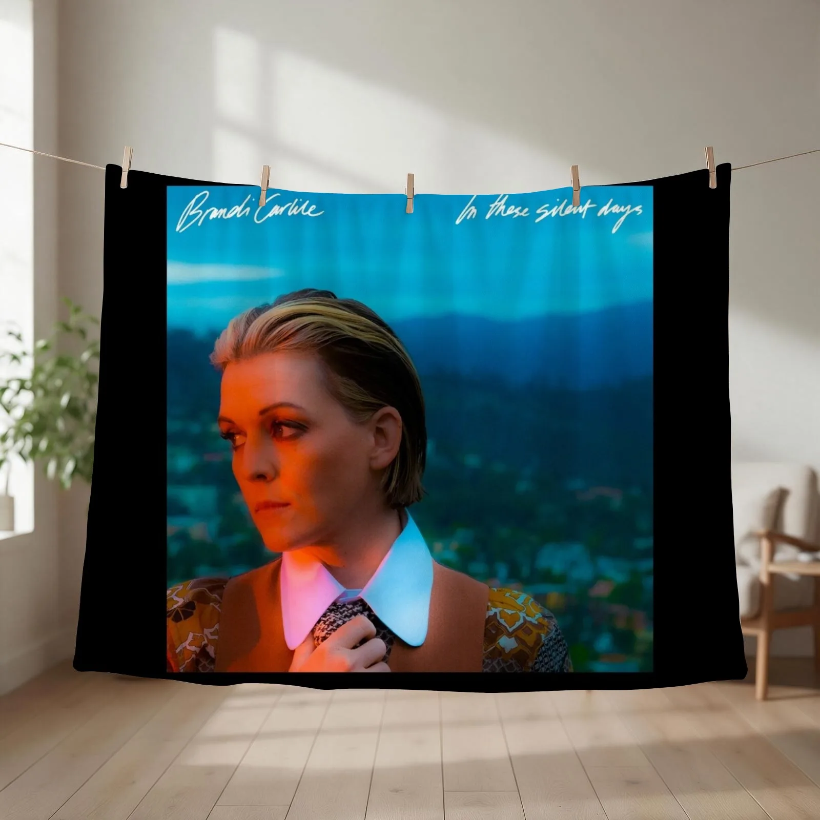 In these silent times Throw Blanket couch cozy soft plush fuzzy picnic outdoor blanket