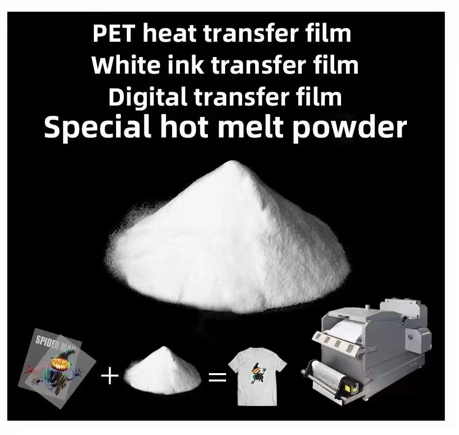 Top-Selling DTF Supplies Bundle: 250ml Ink + 1kg Scratch-Resistant Powder + 33cm X 100m PET Film For Small Business