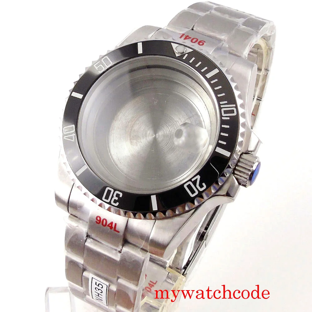 38mm/40mm Waterproof NH34 NH35 Watch Case Steel Watch Part for ETA 2824 PT5000 MIYOTA DG SKX Watch Maker 120clicks Bezel 200M