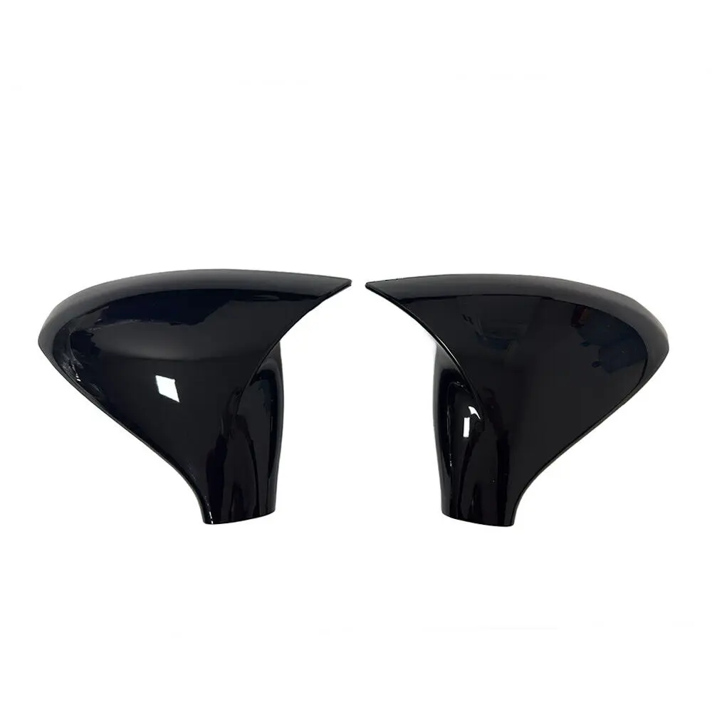 لبيجو 207 308 2006-2012 سيارة OX القرن الرؤية الخلفية غطاء مرآة جانبية غطاء الجناح الباب الخارجي الإسكان قذيفة ABS تقليم ملصق #4