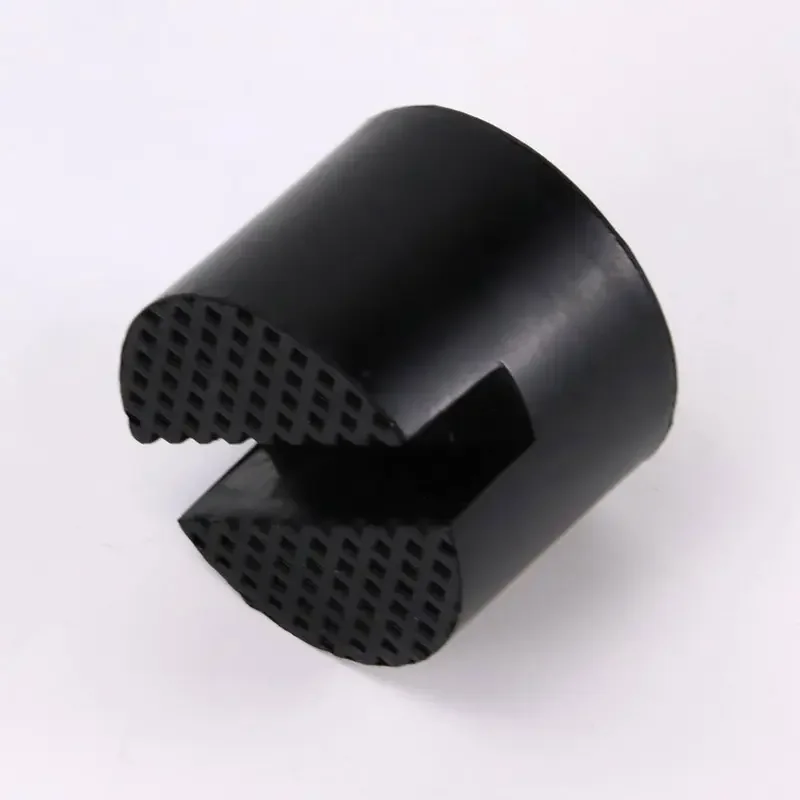 1PC Universal Jack Rubber Support Pad Durable Wear Resistant Car Slotted Frame Rail Floor Socket Adapter Lifting Rubber Pad