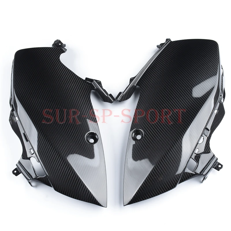 Knee Side Panels Covers With Winglets For Suzuki GSX1300 R Hayabusa 2021-2023 Full Carbon Fiber 100%