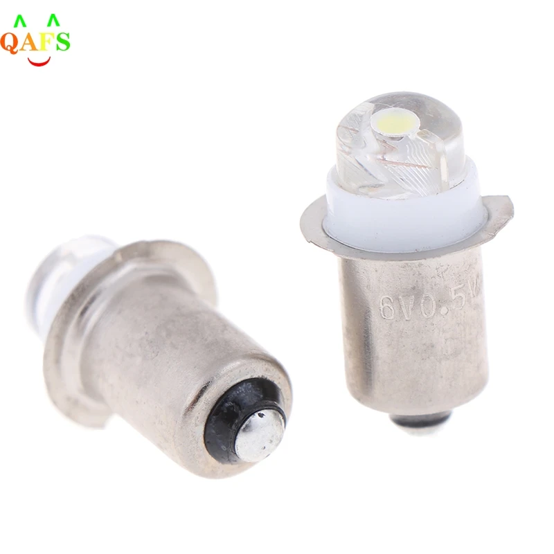 1PC LED Light Bulb P13.5S 0.5W Work Light Flashlight Torch  Replacement Led Work 3V 4.5V 6V 50000 Warm White