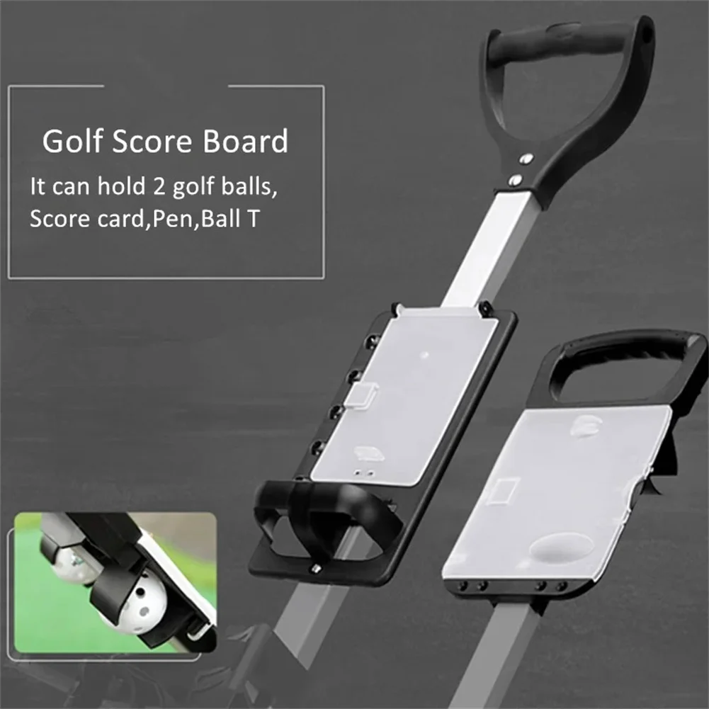 ​​Golf Cart, 2 Wheel Foldable Golf Trolley Push Pull Cart, Convenient Golf Cart Quickly Opened And Closed Upper & Lower Bracket