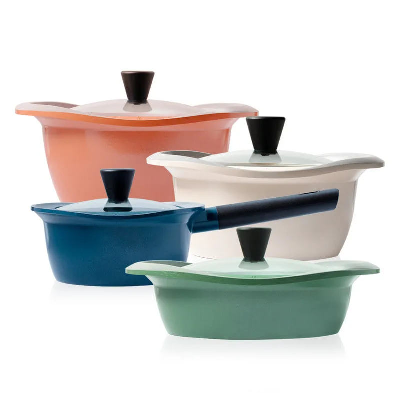 

Large-capacity non-stick pan, soup and porridge gas induction cooker