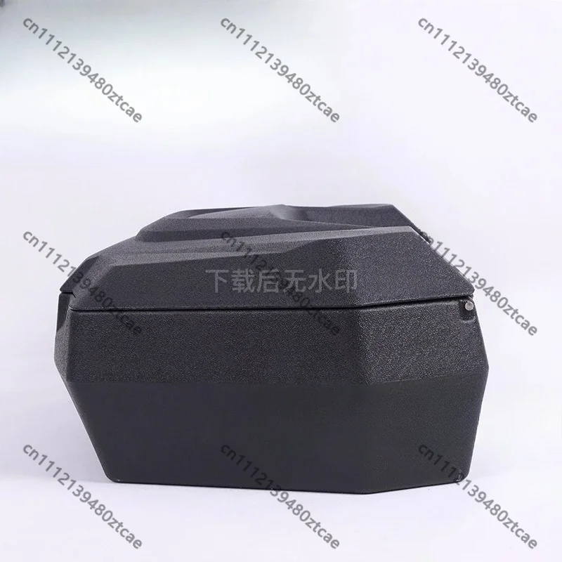 Universal ATV Rear Trunk Storage Box, All Models Compatible Waterproof Dustproof ATV Spare Cargo Container Case