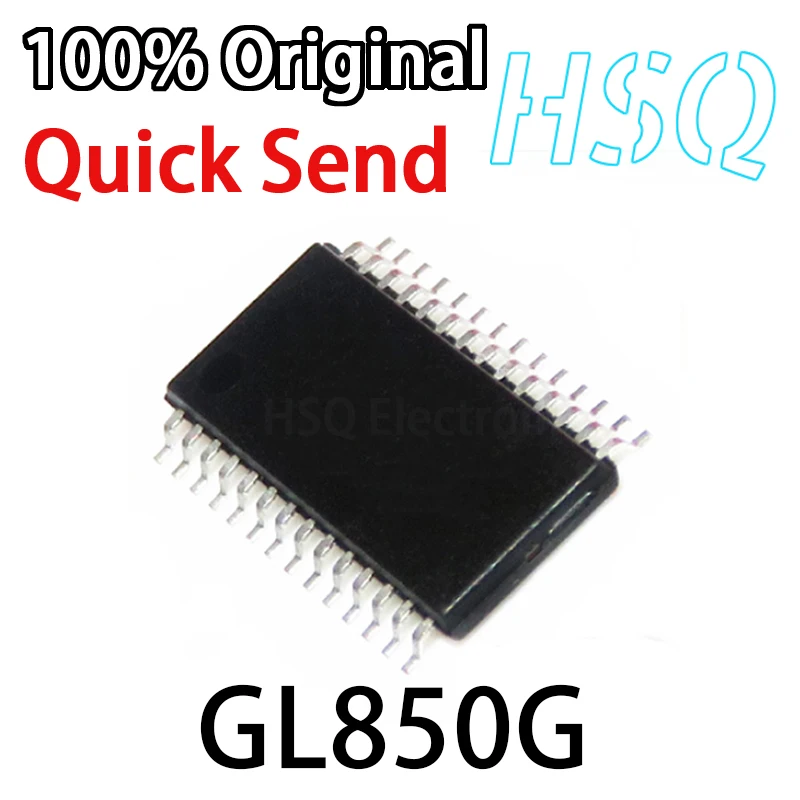 5PCS New Original GL850G GL852G Patch SSOP28 USB 2.0 Central Controller Chip IC Hub Controller