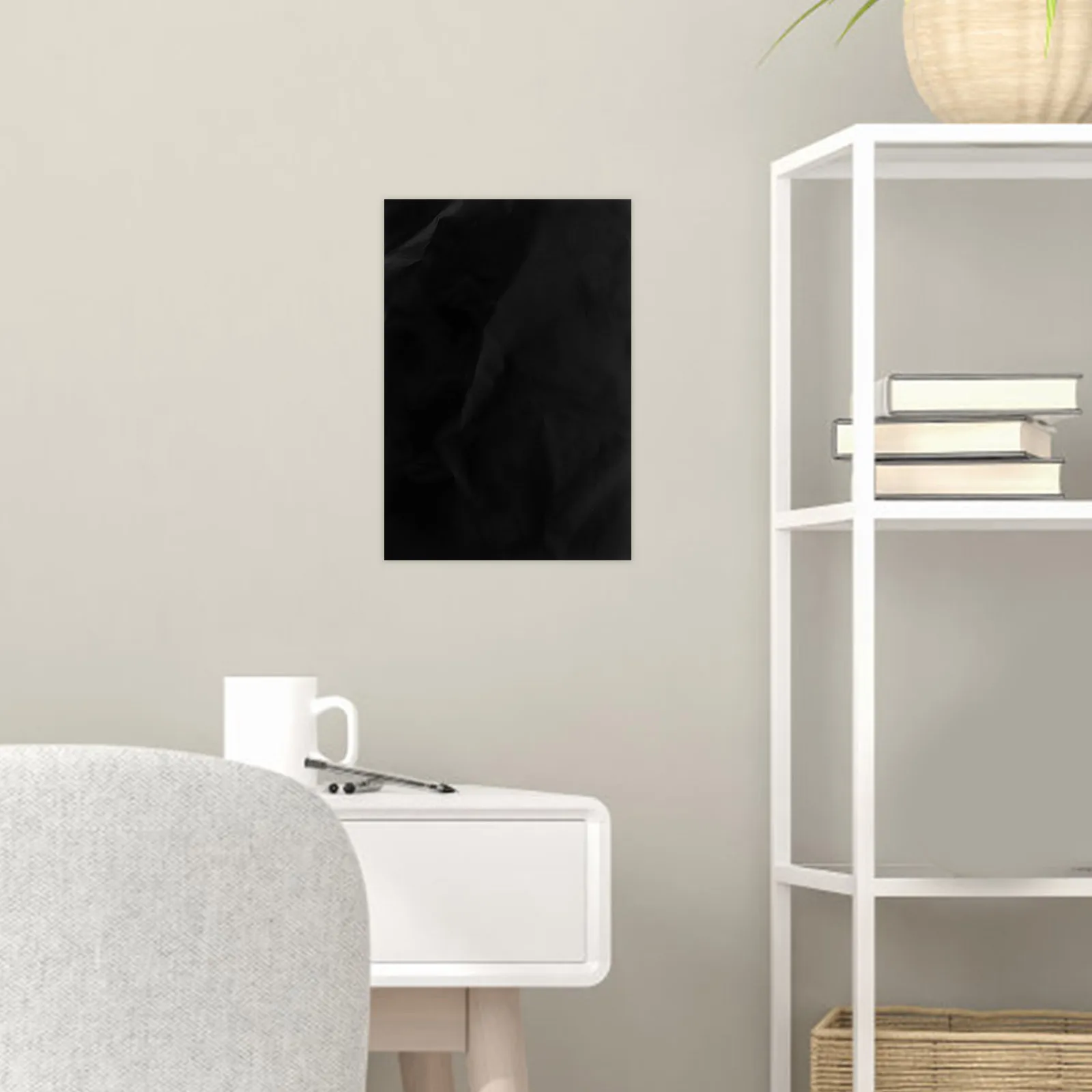 

4Pcs Blackboard Stickers Removable Chalkboard Wall Decals 20x30cm Peel Stick Writable Wipe Reusable Black Board Paper for Room