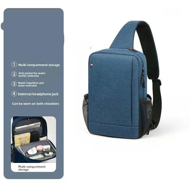 Bolsa para Tablet  Pad 4 Pro de 3.2 Puadas, Mochila Cruzada para Hombre, para Montar al Aire Libre, Resistente a Impac...